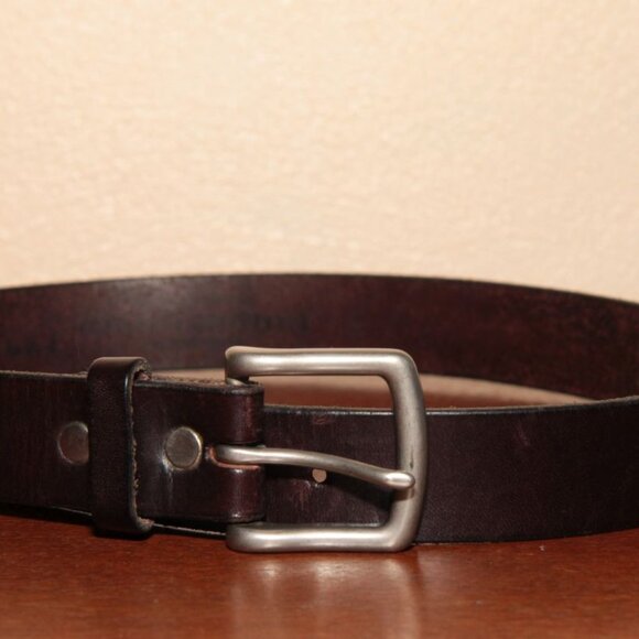 Narragansett Leathers  1.25" Bridle Leather Belt Brown Made in USA - Picture 1 of 3